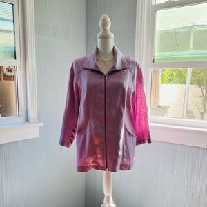 Elloitt Lauren 100% Linen Top Jacket